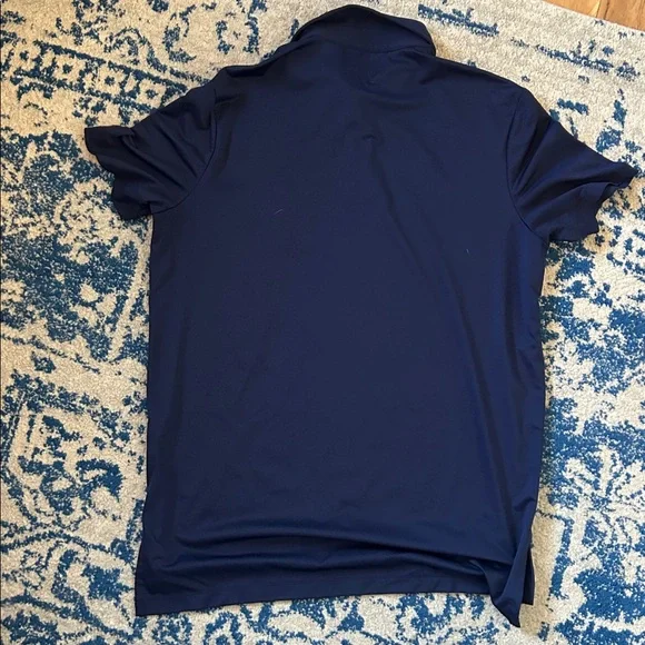 Polo by Ralph Lauren Men's Classic Navy Polo Shirt - Picture 3 of 3
